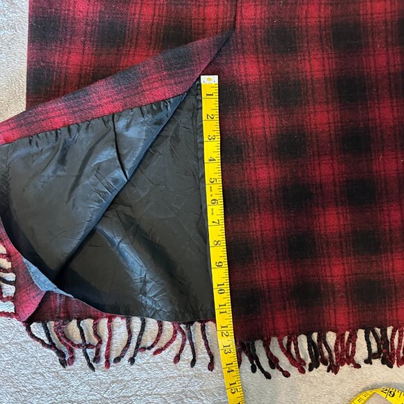 Telluride Clothing Co. Vintage Quality fully lined tartan plaid Maxi skirt. - Picture 6 of 9